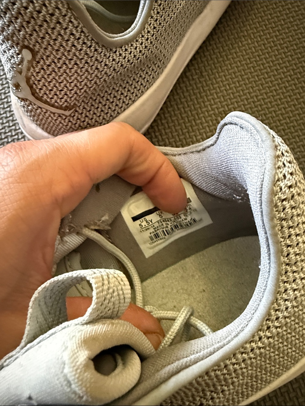 Jordan eclipse- Light Gray - Picture 5 of 6